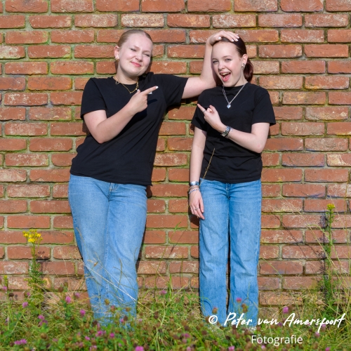 Fotoshoot Eline en Lot