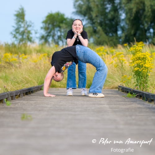 Fotoshoot Eline en Lot