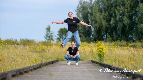 Fotoshoot Eline en Lot