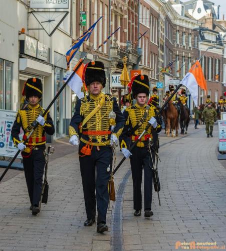 2018-02-28 Gele Rijders 225 jaar Defilé Arnhem 022