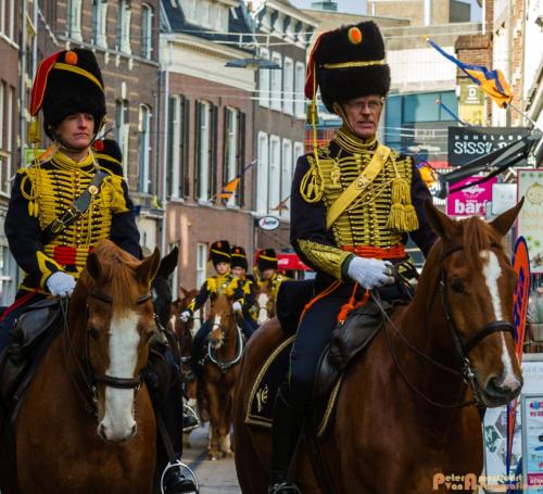 2018-02-28 Gele Rijders 225 jaar Defilé Arnhem 024