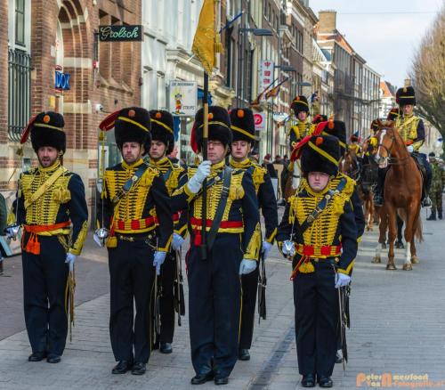 2018-02-28 Gele Rijders 225 jaar Defilé Arnhem 028