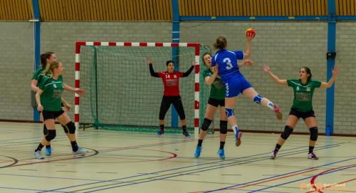 2018-03-03 Handbal HV Huissen - SC Groessen 001
