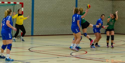 2018-03-03 Handbal HV Huissen - SC Groessen 003