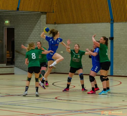 2018-03-03 Handbal HV Huissen - SC Groessen 004