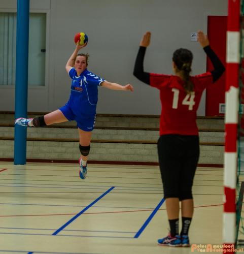 2018-03-03 Handbal HV Huissen - SC Groessen 005