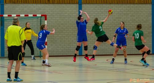 2018-03-03 Handbal HV Huissen - SC Groessen 009