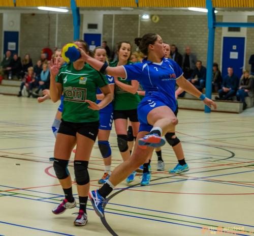 2018-03-03 Handbal HV Huissen - SC Groessen 010