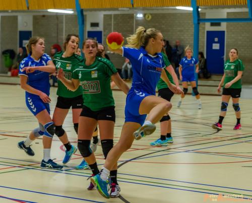 2018-03-03 Handbal HV Huissen - SC Groessen 015