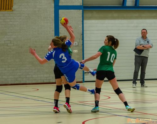 2018-03-03 Handbal HV Huissen - SC Groessen 019