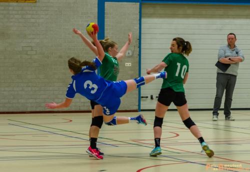 2018-03-03 Handbal HV Huissen - SC Groessen 020