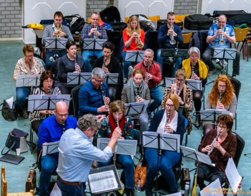 2019-03-24 1e repetitie Arnhems Promenade Orkest Market Garden Memorial 004