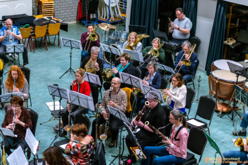 2019-03-24 1e repetitie Arnhems Promenade Orkest Market Garden Memorial 005