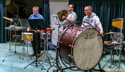 2019-03-24 1e repetitie Arnhems Promenade Orkest Market Garden Memorial 007