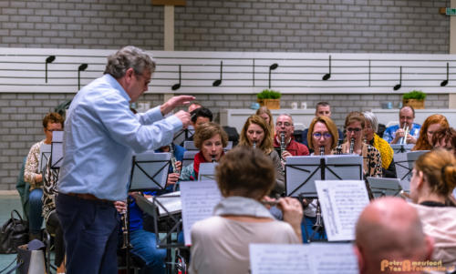 2019-03-24 1e repetitie Arnhems Promenade Orkest Market Garden Memorial 017