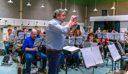 2019-03-24 1e repetitie Arnhems Promenade Orkest Market Garden Memorial 019