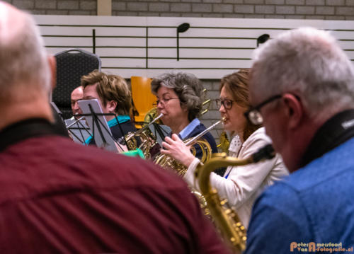 2019-03-24 1e repetitie Arnhems Promenade Orkest Market Garden Memorial 023