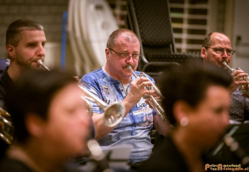 2019-03-24 1e repetitie Arnhems Promenade Orkest Market Garden Memorial 025