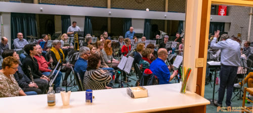 2019-03-24 1e repetitie Arnhems Promenade Orkest Market Garden Memorial 029