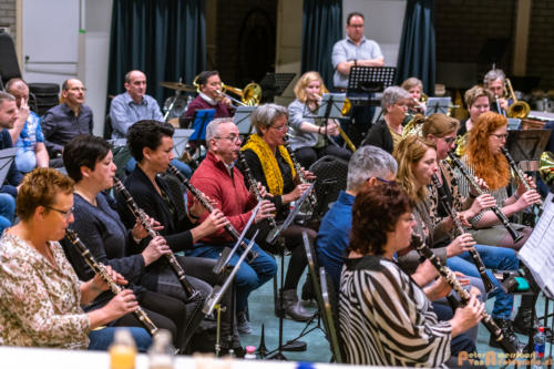 2019-03-24 1e repetitie Arnhems Promenade Orkest Market Garden Memorial 030