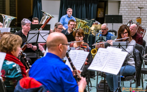2019-03-24 1e repetitie Arnhems Promenade Orkest Market Garden Memorial 031