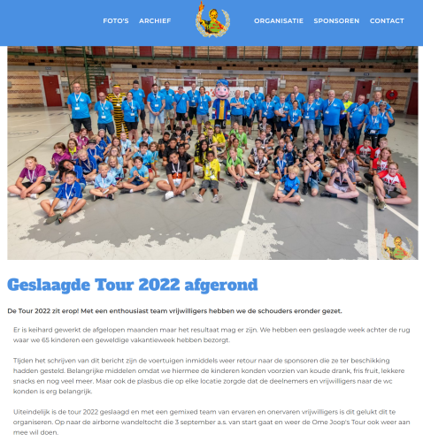014 - 2022-07-31-Geslaagde-Tour-2022-afgerond- -Nieuws- -Ome-Joops-tour