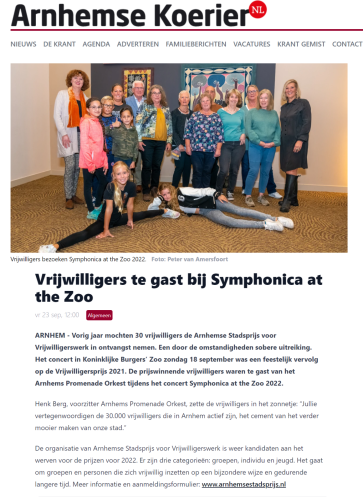 2022-09-25-08 53 34-Vrijwilligers-te-gast-bij-Symphonica-at-the-Zoo-Arnhemse-Koerier-Brave