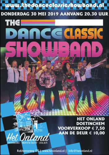 DanceClassisShowBandPoster