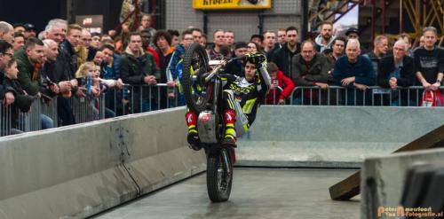 2018-02-23 Motorbeurs - Trialdemo Alex vd Broek 004