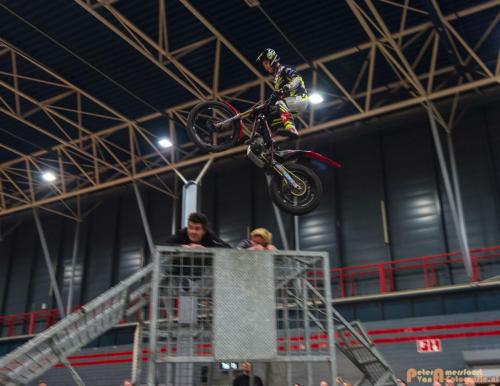 2018-02-23 Motorbeurs - Trialdemo Alex vd Broek 036