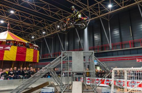 2018-02-23 Motorbeurs - Trialdemo Alex vd Broek 039